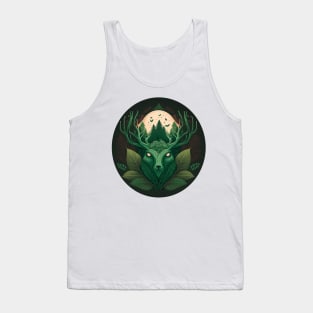 Nature Lover Deer - Designs for a Green Future and Hunters Tank Top